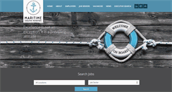 Desktop Screenshot of maritimerecruits.com